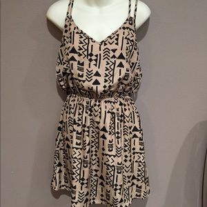 Tribal print dress